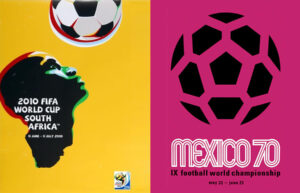 Leia mais sobre o artigo Cartazes da Copa do Mundo: o futebol visto pelo design gráfico