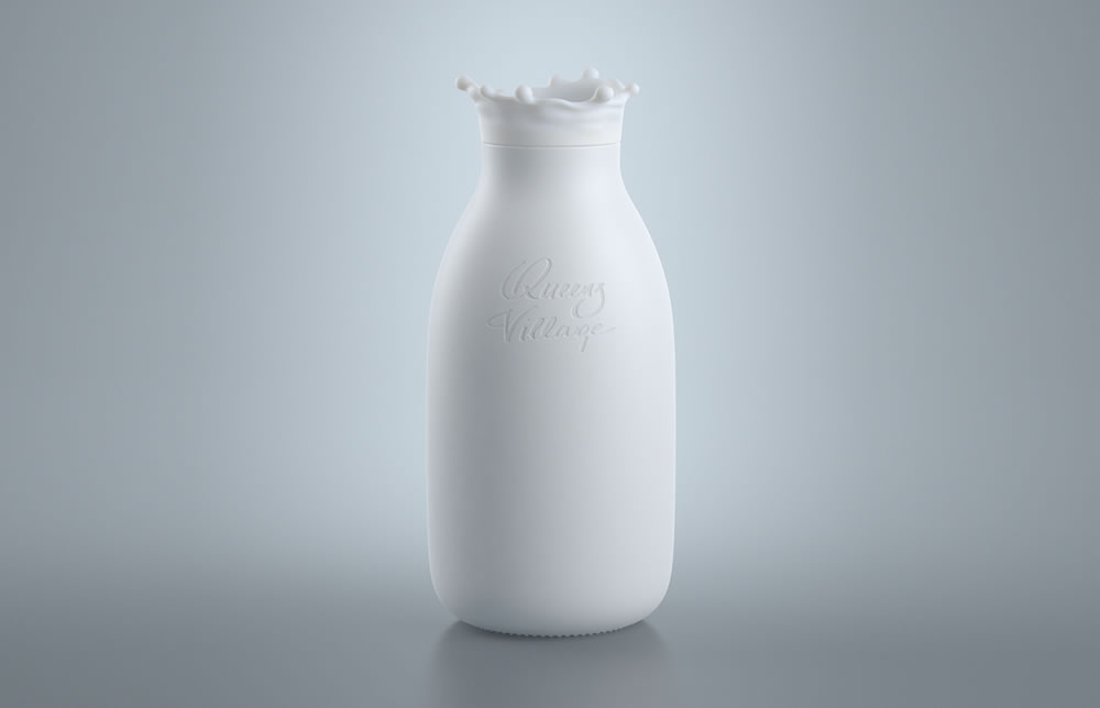 Você está visualizando atualmente Projeto conceitual para garrafa de leite por Dmitry Patsukevich