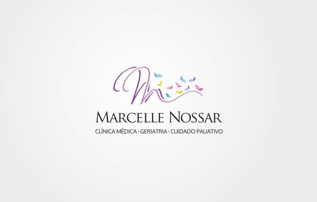 Logo com iniciais MN - Marcelle Nossar