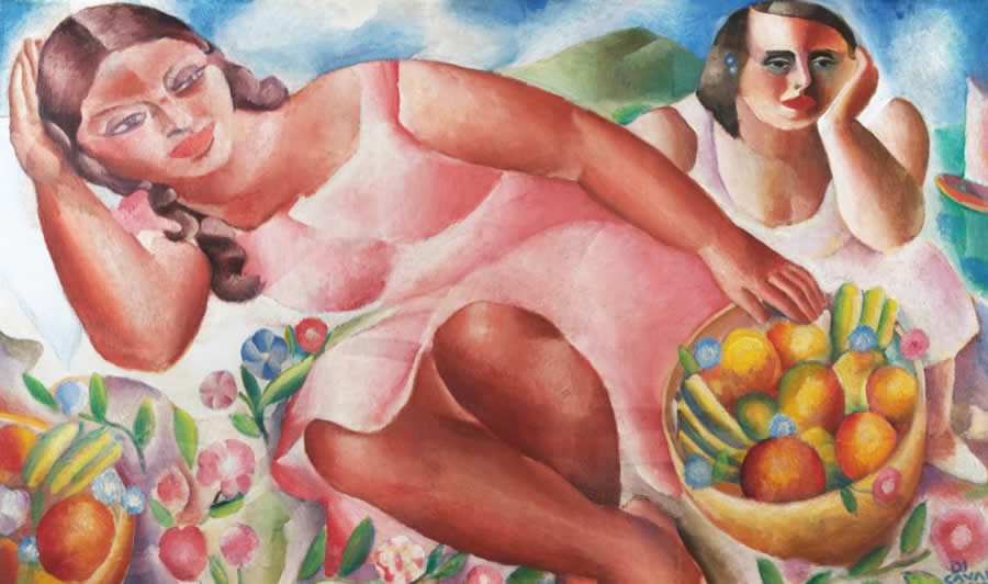 Mulheres com Frutas, 1932