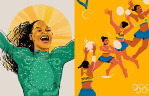 Leia mais sobre o artigo Artistas homenageiam as meninas de ouro das Olimpíadas 2024